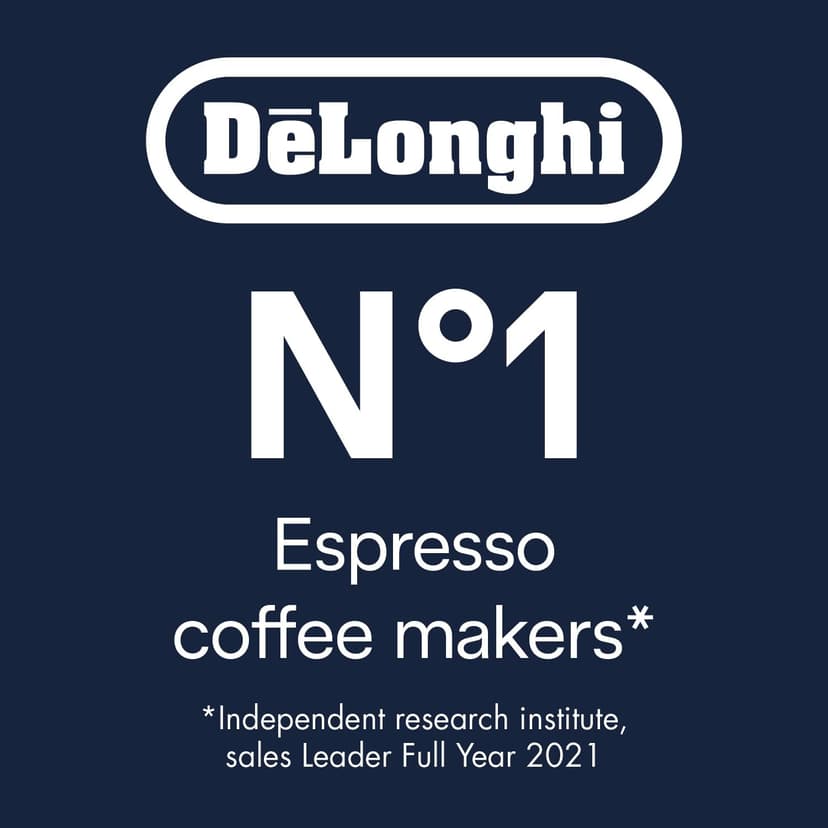 De'Longhi Magnifica S Automatic Espresso Machine with Milk Frother for Hot Coffee Drinks Recipes, Soft-Touch Control Panel, Black, ECAM22110B