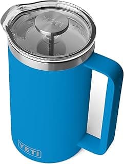 YETI Rambler French Press Coffee Maker, with GroundsControl Filter