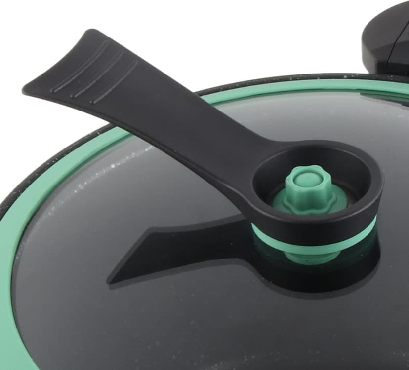 Micro Pressure Cooker Fast Cooking Cookware, 31 * 28 * 17cm Non Stick Microwave Kitchenware, Multi Functional Big Capacity Universal Stew Pot (7L)