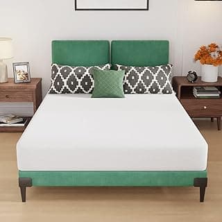 PayLessHere Gel Memory Foam Mattress 8 inch Mattress, CertiPUR-US Certified,Breathable Bed Mattress for Cooler Sleep Supportive & Pressure Relief,Removable Soft Cover,Mattress in Box, White Full