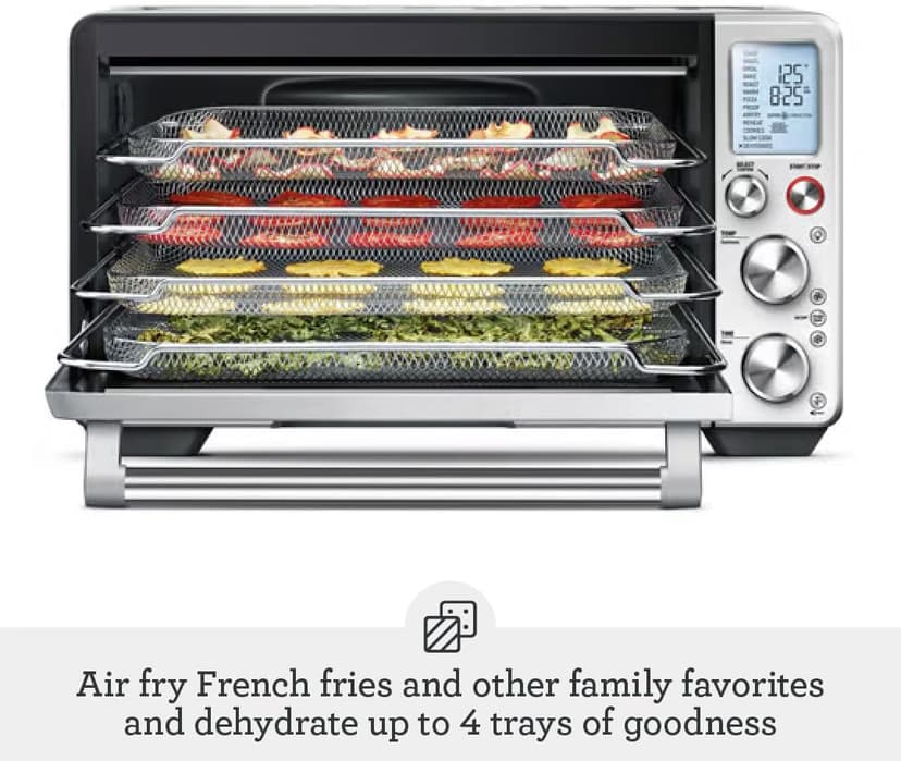 Breville BOV900BSS Smart Oven Air Fryer Pro and Convection Oven, Brushed Stainless Steel