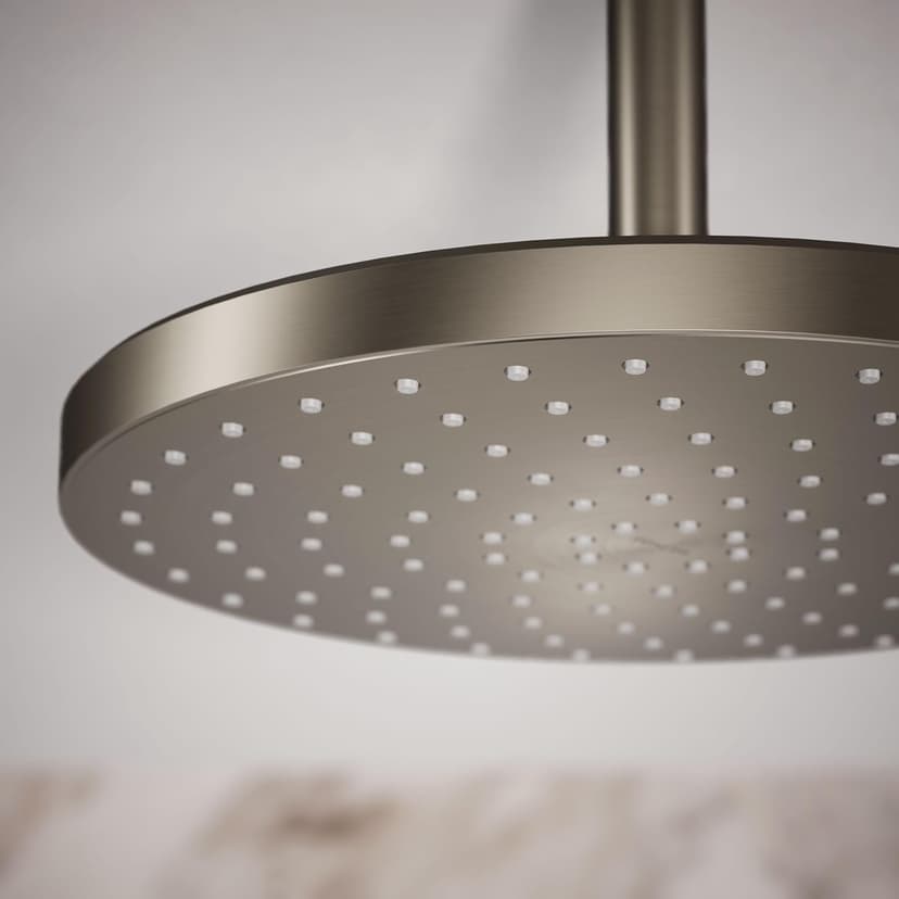 Kohler 76465-G-BN Awaken® 10" single-function rainhead, 1.75 gpm, Vibrant Brushed Nickel