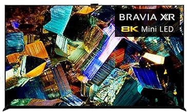 Sony 75 Inch 8K Ultra HD TV Z9K Series: BRAVIA XR 8K Mini LED Smart Google TV with Dolby Vision HDR and Exclusive Features for The Playstation® 5 XR75Z9K- Latest Model,Black