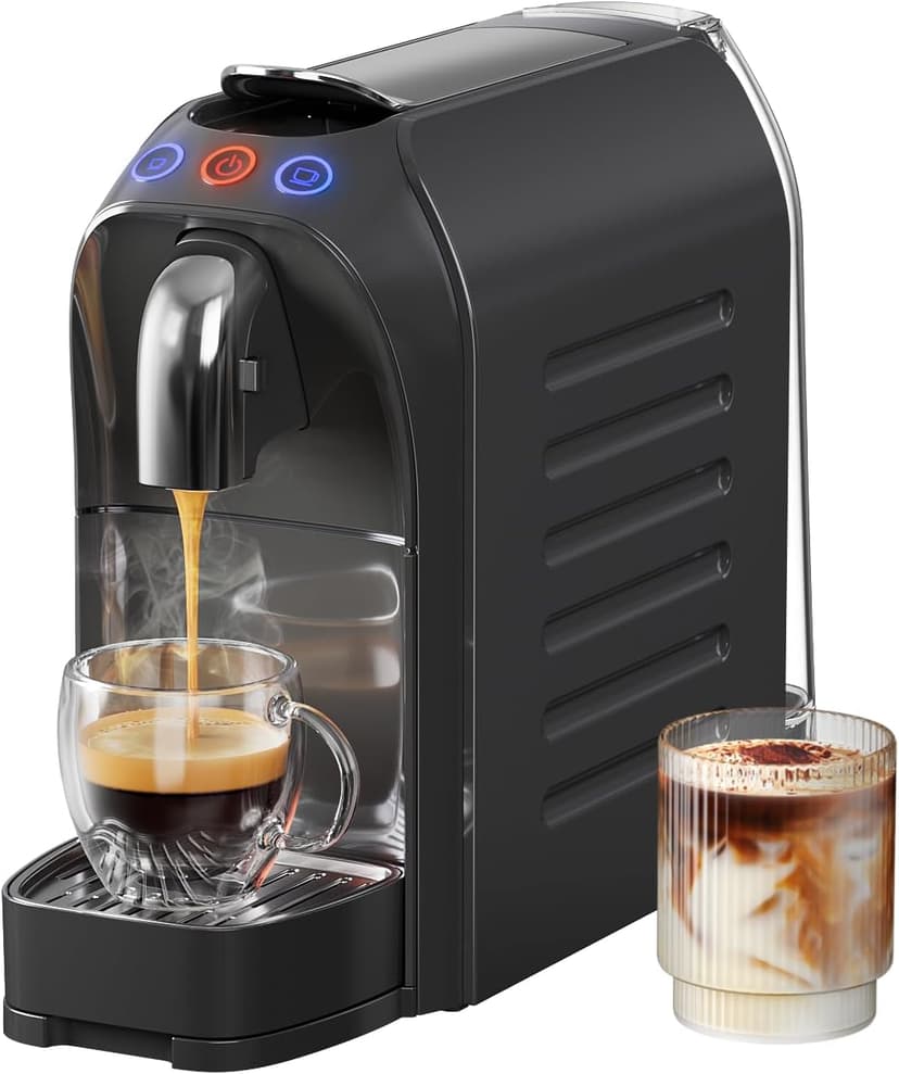 Espresso Capsule Machine Single Serve Coffee Maker Compatible with N Original Pods - 20Bar Barista Pump for Home Espresso & Lungo, Kitchen, Office