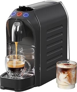Espresso Capsule Machine Single Serve Coffee Maker Compatible with N Original Pods - 20Bar Barista Pump for Home Espresso & Lungo, Kitchen, Office