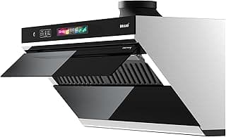 Under Cabinet Range Hood 30 inch, 900 CFM Kitchen Hood with Voice/Gesture/Touch Control,Ducted/Ductless Convertible Stainless Steel Range Hood, 4 Speed Exhaust Fan,Adjustable Lights