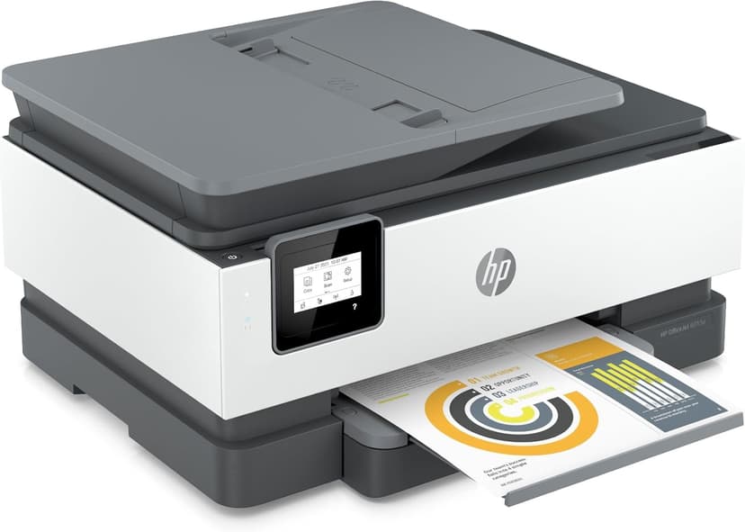 HP OfficeJet 8015e Wireless Color All-in-One Printer, 6 month Instant Ink trial included