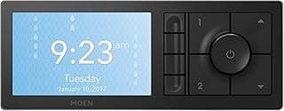 Moen Matte Black Smart Shower 4-Outlet Digital Shower Controller for Thermostatic Shower Valve, TS3304BL