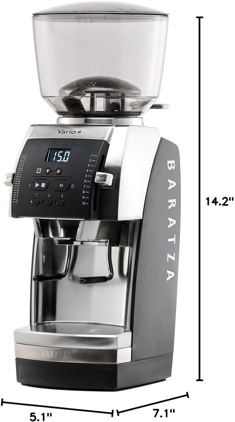 Baratza Vario+ Flat Ceramic Burr Grinder (Black)