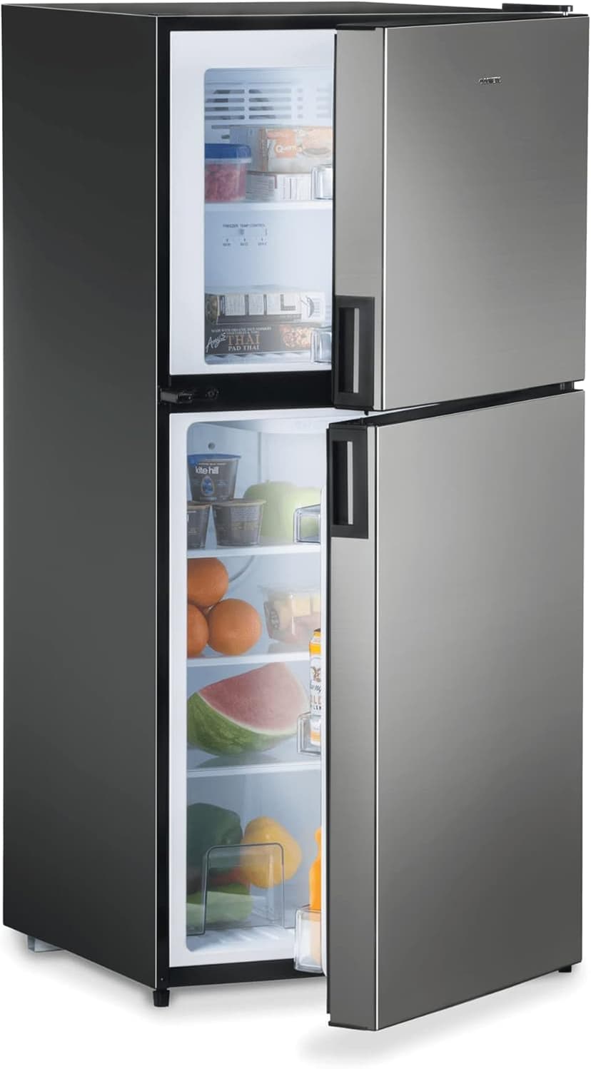 Dometic DMC4081CFRH RV Refrigerator - 8 cu.ft. Storage, 12VDC Compressor Cooling, Right Hinge