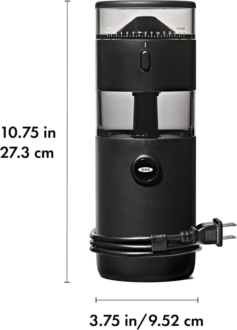 OXO Brew Compact Conical Burr Coffee Grinder