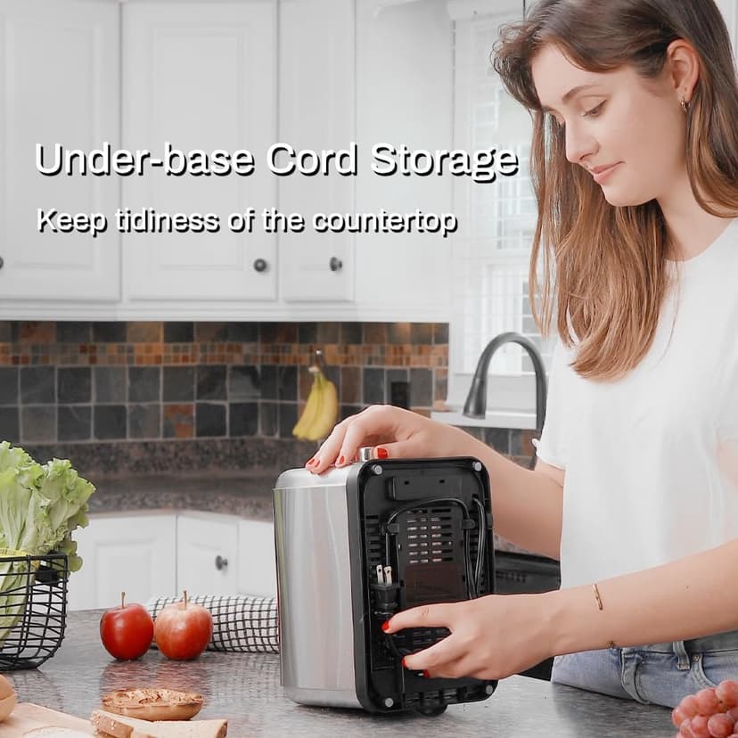 Toaster 2 Slice, Extra Wide Slot Toaster for Bagels, Bread, Waffles, 7 Shade Settings, 4 Main Functions, Removable Crumb Tray, 900 Watts Toasters, Brushed Stainless Steel