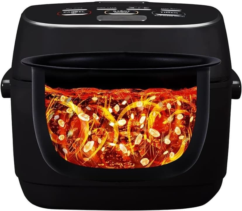 Zojirushi NW-JEC10BA Pressure Induction Heating (IH) Rice Cooker & Warmer, 5.5-Cup, Made in Japan