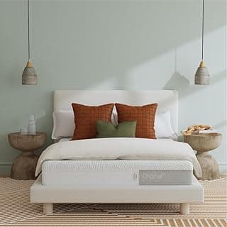Casper Sleep Original Foam Hybrid, Twin Mattress - Medium Firm Memory Foam with Zoned SupportTM - 100-Night Trial - CertiPUR-US Mattress, Light Gray