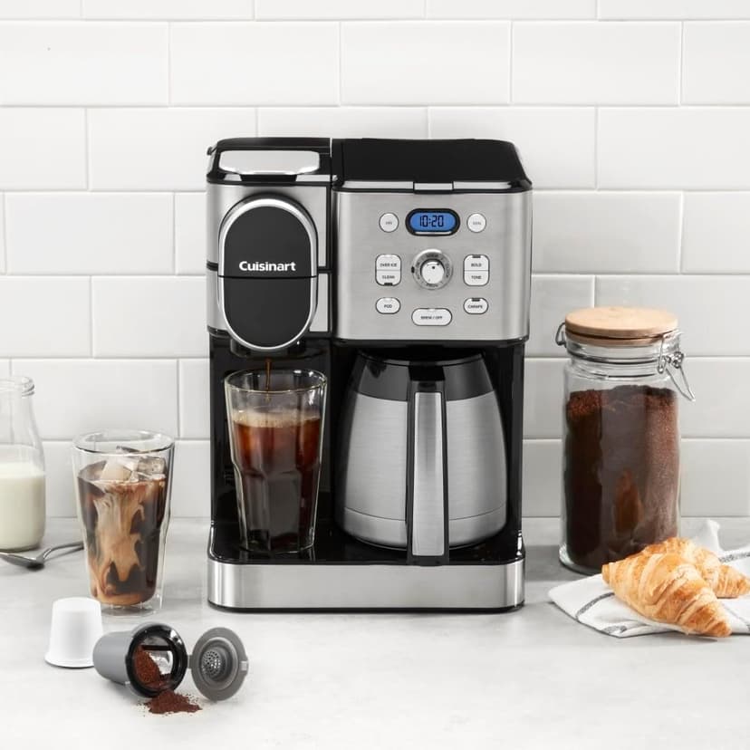 Cuisinart Coffee Center® 10-Cup Thermal Coffeemaker and Single-Serve Brewer