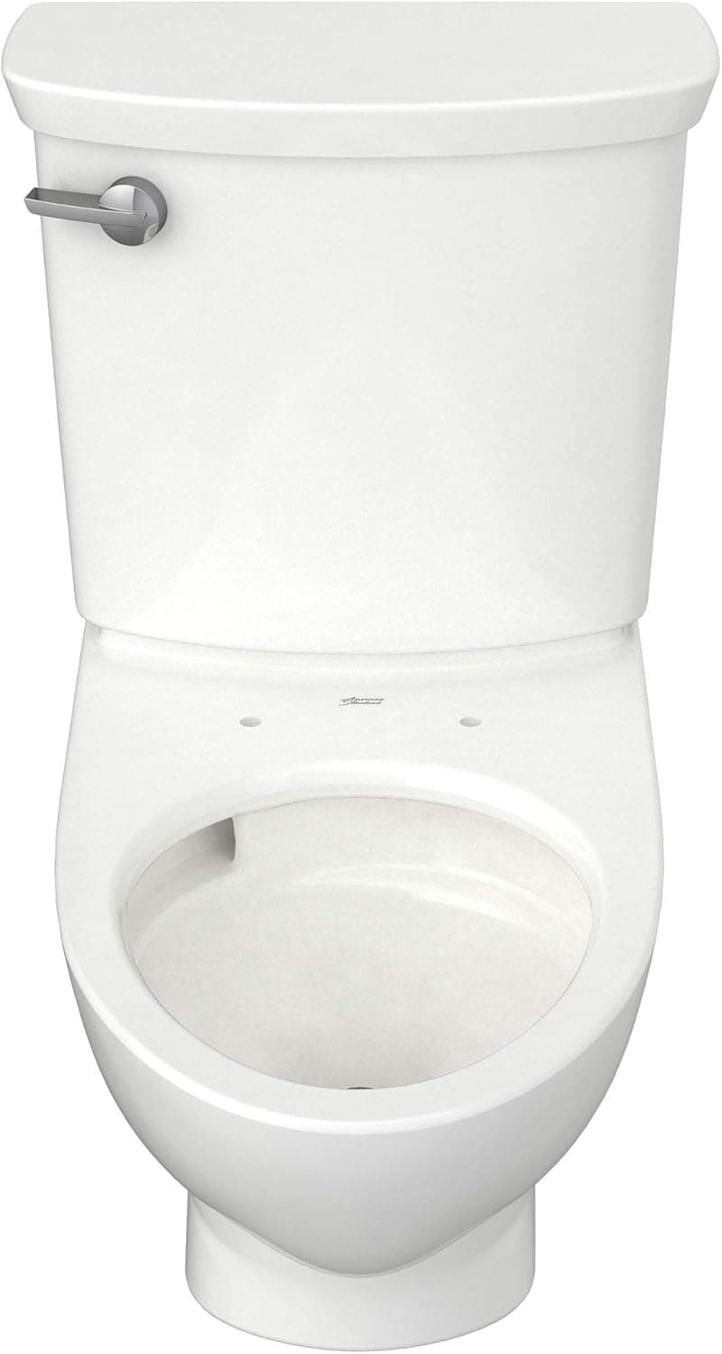 American Standard 2882107.020 Glenwall VorMax Wall-Hung Elongated Toilet with Left Hand Trip Lever, 1.28 Gpf, White