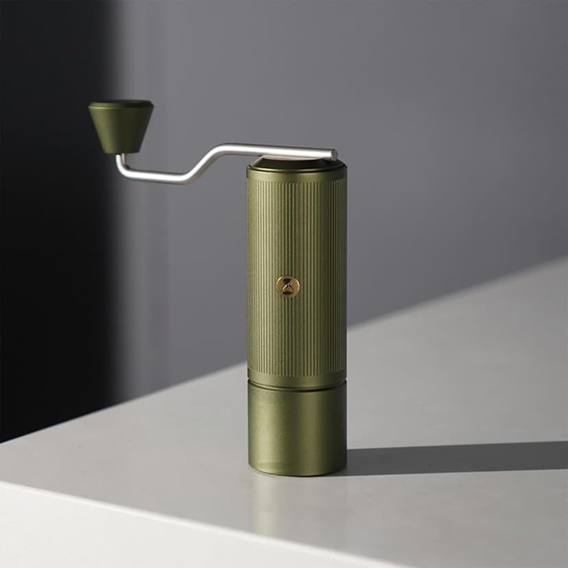 TIMEMORE Manual Coffee Grinder Chestnut Xlite Capacity 30g Household Hand Coffee Grinder High-precision External Adjustment Scale for Travel/Camping - Green