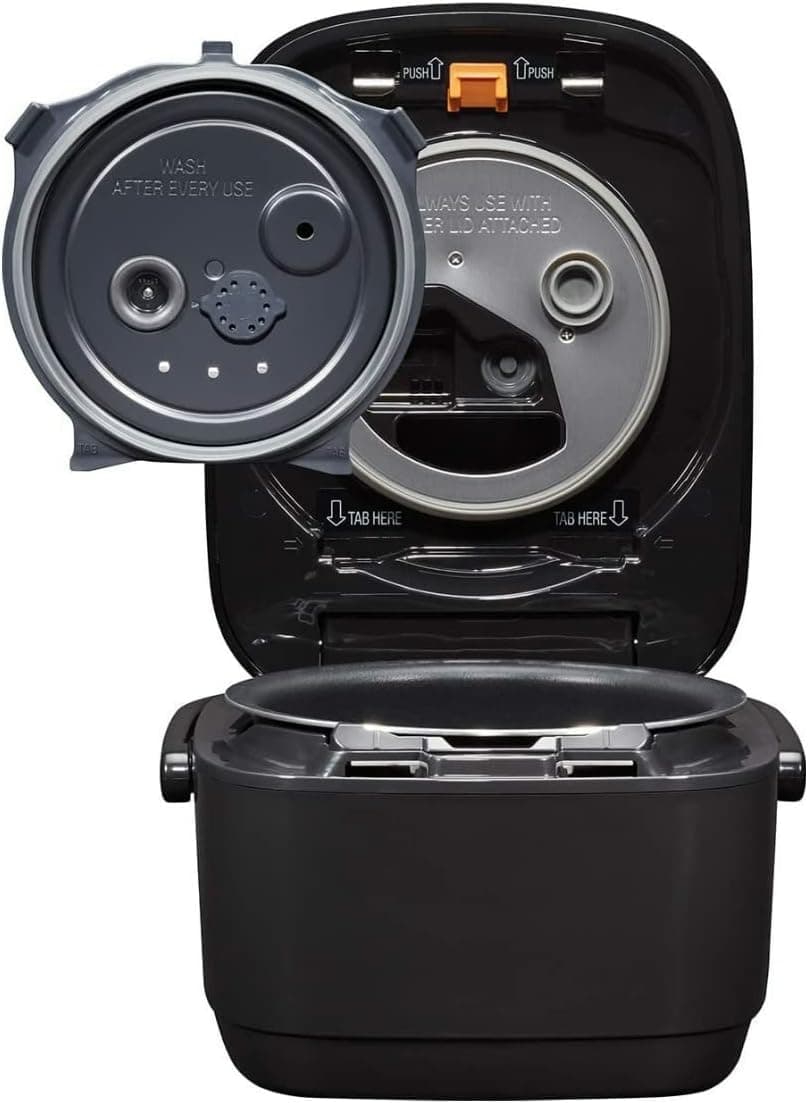 Zojirushi NW-JEC18BA Pressure Induction Heating Rice Cooker (10-Cup)