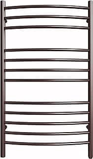 HEATGENE Towel Warmer Venetian Bronze, Electric Hot Towel Rails, Wall-Mounted Large 12 Bars Warming Towel Racks, Plug-in/Hardwired Heated Towel Rails