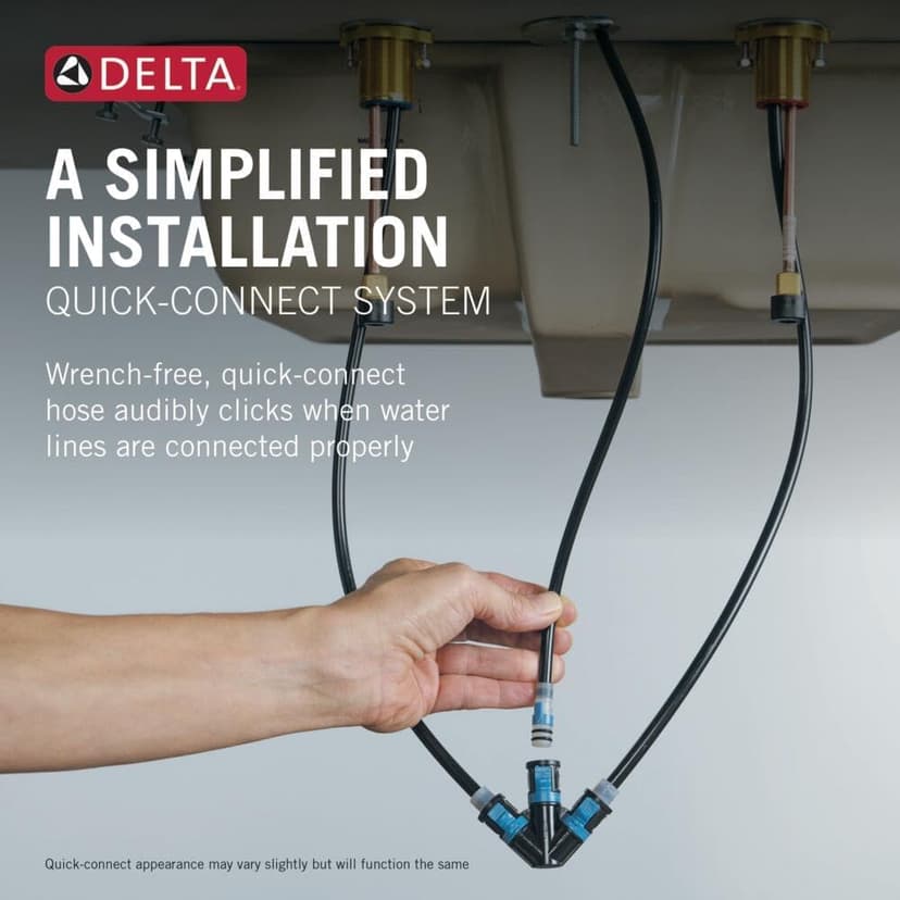 Delta 35864LF-SP Geist Bathroom Faucet, SpotShield Brushed Nickel