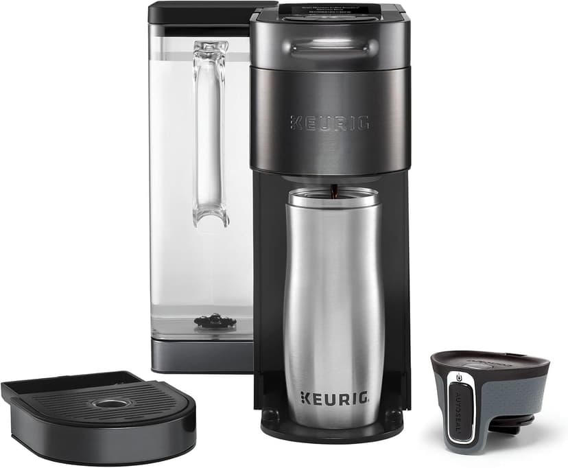 Keurig K-Supreme Plus SMART Coffee Maker, Single Serve K-Cup Pod Coffee Brewer, BREWID and MultiStream Technology, 78 Oz, Black