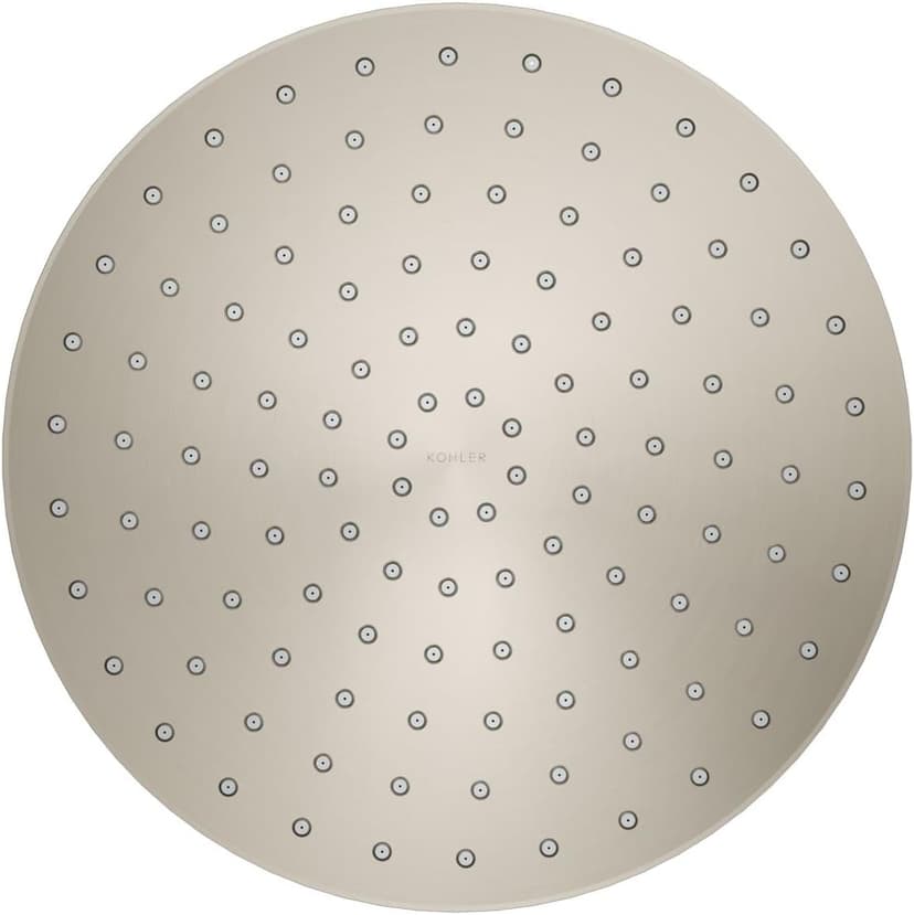 Kohler 76465-G-BN Awaken® 10" single-function rainhead, 1.75 gpm, Vibrant Brushed Nickel