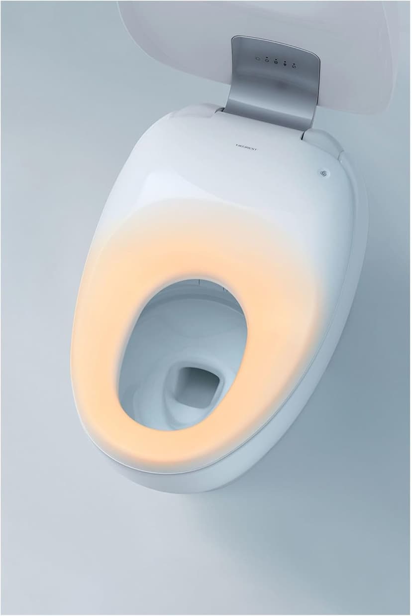TOTO NEOREST® NX1 Dual Flush 1.0 or 0.8 GPF Toilet with Integrated Bidet Seat, EWATER+® - Cotton White - MS902CUMFG#01