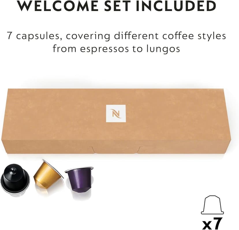 Nespresso Pixie Espresso Machine by De'Longhi, Dark Blue