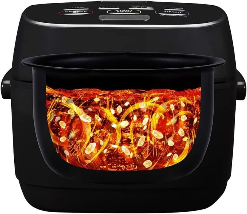 Zojirushi NW-JEC18BA Pressure Induction Heating Rice Cooker (10-Cup)