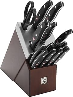 ZWILLING TWIN Signature 15-pc Self-Sharpening Knife Block Set - Brown