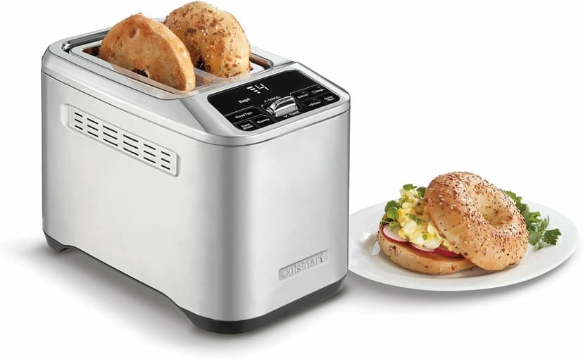 Cuisinart CPT-520 2-Slice Motorized Toaster, Stainless Steel/Black