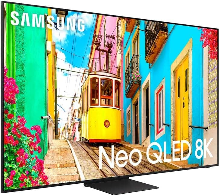 SAMSUNG QN65QN800DFXZA 65 Inch Neo QLED 8K Smart TV 2024 Bundle with Deco Gear 2X 4K HDMI 2.0 Cable w/Pure Copper Conductors & CPS Exclusive 12 Month Protection Pack Bundle (BEACH-CPS-263000)
