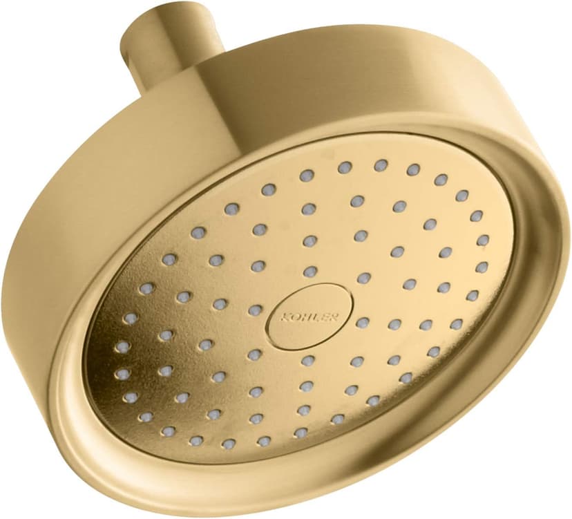 KOHLER K-965-AK-2MB Purist Showerhead, Vibrant Brushed Moderne Brass
