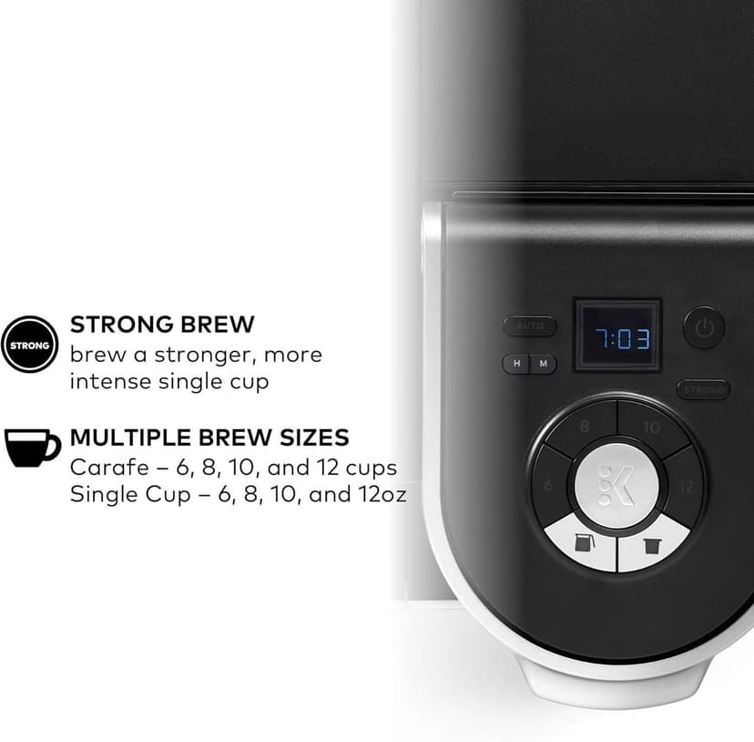K-Duo® Single Serve & Carafe Coffee Maker (Renewed)
