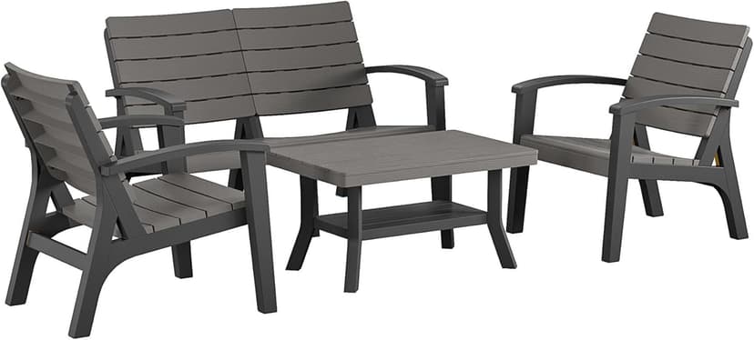COSCO 4 Piece Resin Conversation Set