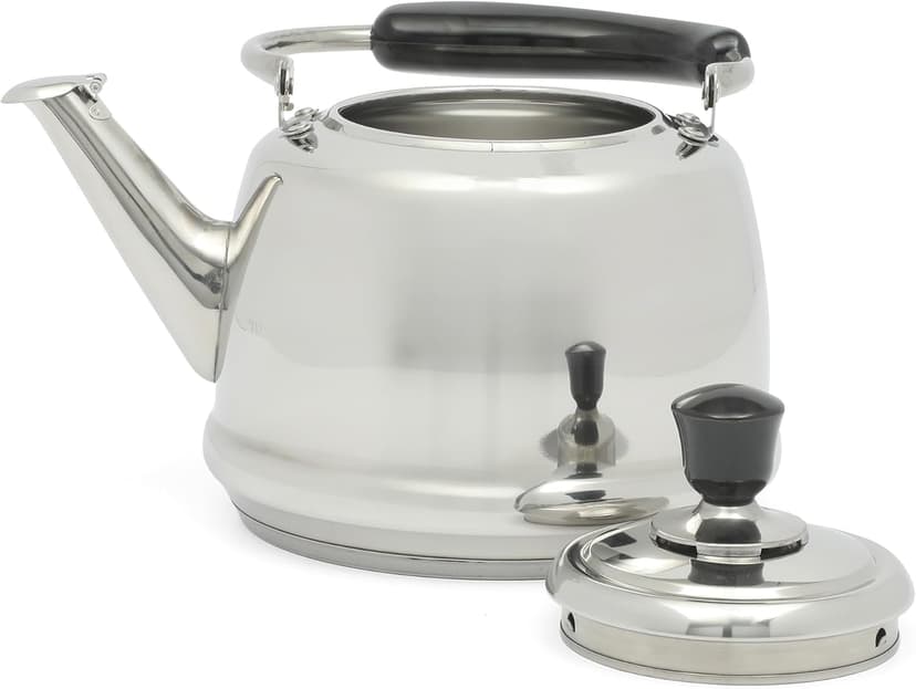 Martha Stewart Kingstree Large 2 Qt Heavy Gauge Whistling Tea Kettle - Stainless Steel