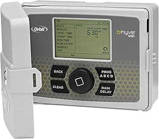 Orbit 57946 B-hyve Smart Indoor/Outdoor 6-Station WiFi Sprinkler System Controller