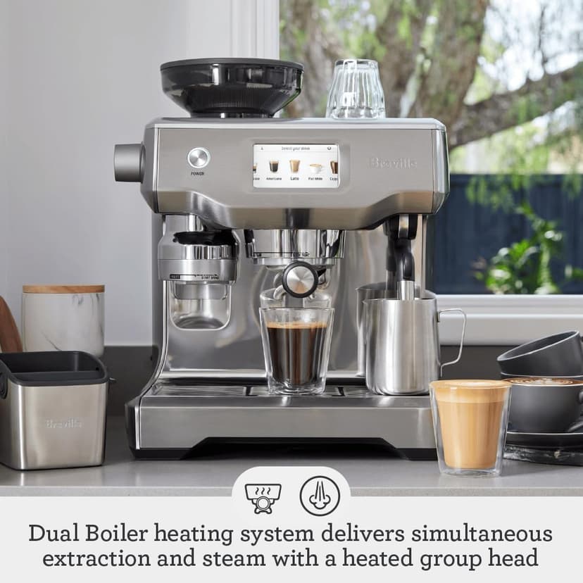 Breville Oracle Touch Espresso Machine BES990DBL, Damson Blue