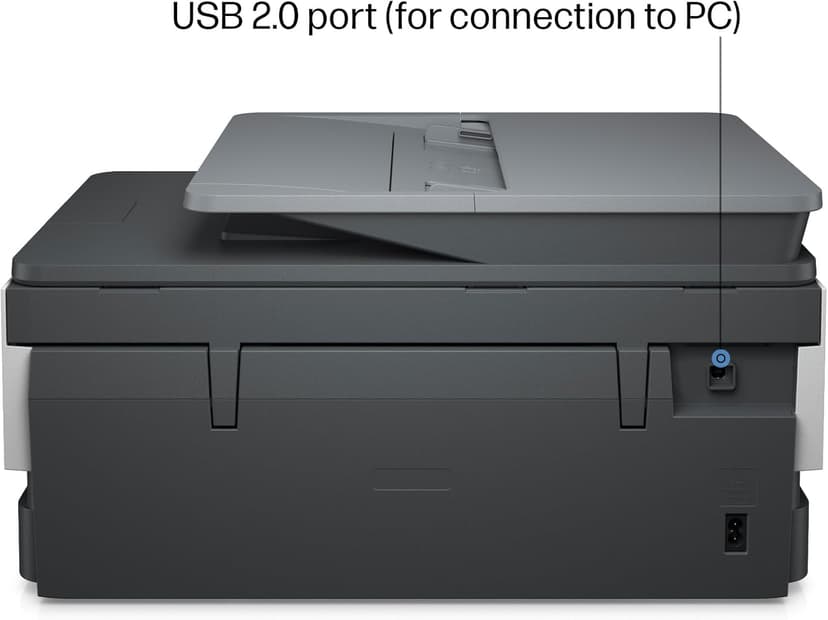 HP OfficeJet 8015e Wireless Color All-in-One Printer, 6 month Instant Ink trial included