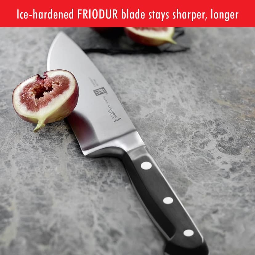 ZWILLING Professional S 8-inch Razor-Sharp German Chef's Knife, Made in Company-Owned German Factory with Special Formula Steel perfected for almost 300 Years, Dishwasher Safe