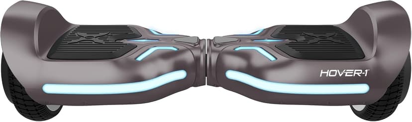 Hover-1 Ranger Electric Self Balancing Hoverboard with Dual 200W Motors, 7 MPH Max Speed, 6 Miles Max Range, and 6.5” Tires Self Balancing Scooter, Gray