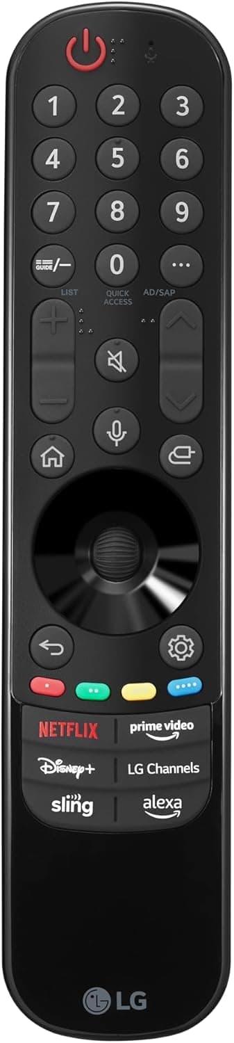 LG 65-Inch Class OLED evo C4 Series Smart TV 4K Processor Flat Screen with Magic Remote AI-Powered with Alexa Built-in (OLED65C4PUA, 2024)