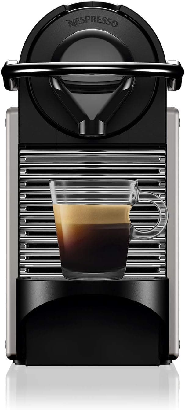 Breville Nespresso BEC430TTN Pixie Espresso Machine, Titan