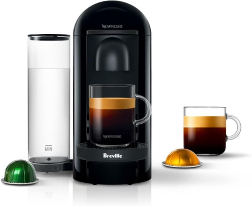 Nespresso Vertuo Plus Coffee and Espresso Maker by Breville, Ink Black
