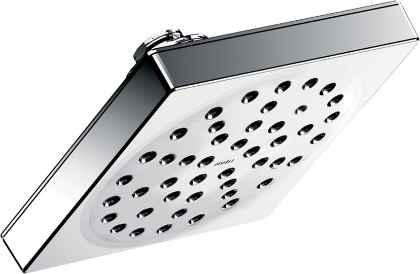 Moen S6340EP 90 Degree 6" Eco-Performance Single-Function Showerhead with Immersion Technology at 2.0 GPM Flow Rate, Chrome