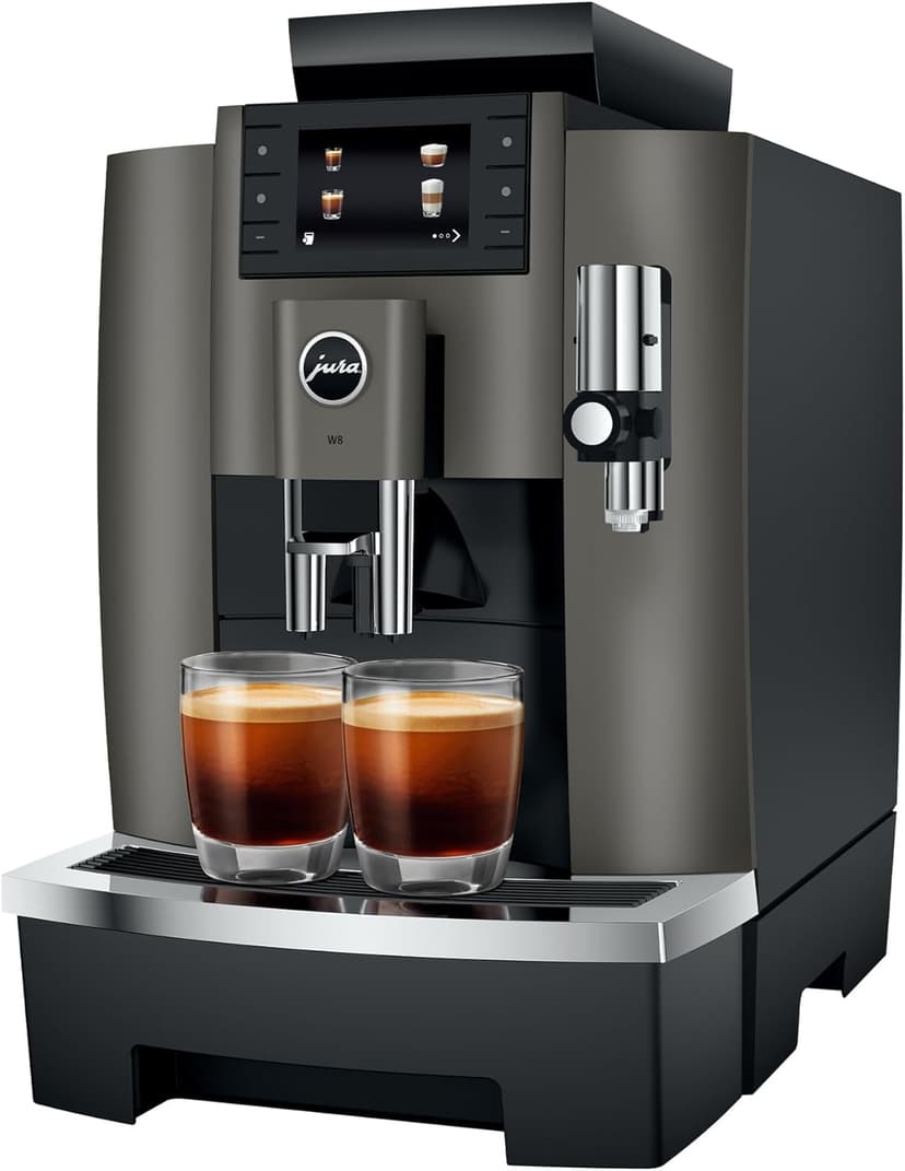 Jura W8 Dark Inox, 15650, Automatic Coffee Machine