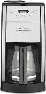 Cuisinart DGB-550BKP1 Automatic Coffeemaker Grind & Brew, 12-Cup Glass, Black