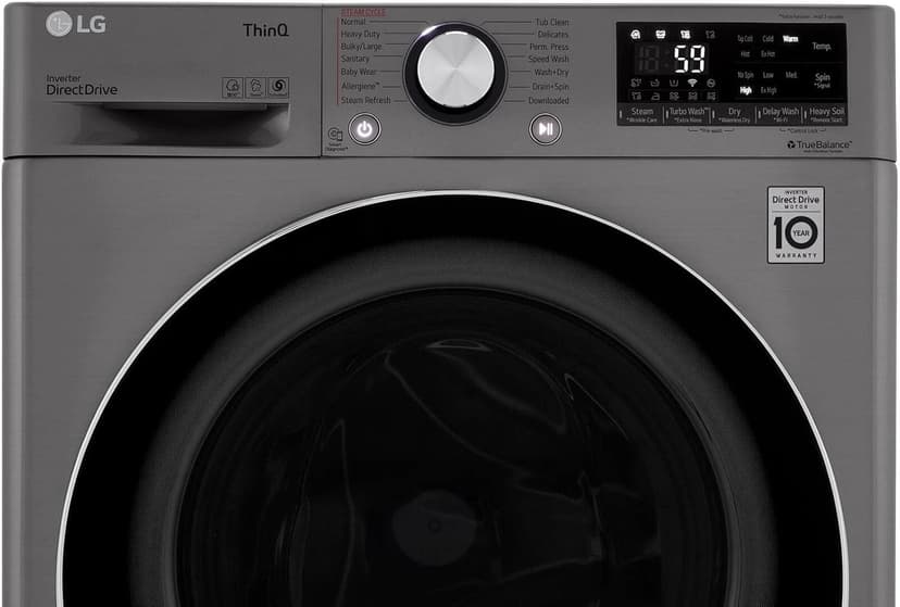LG WM3555HVA COMBINATION WASHER ELECTRIC DRYER
