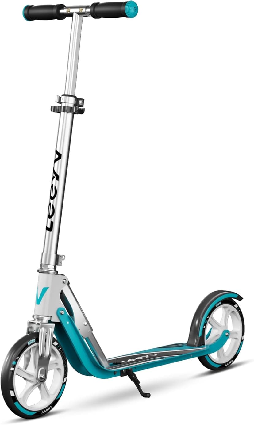 Scooter for Kids 6-12 & Adults | Adjustable Height, Foldable, Lightweight Aluminum Frame | Holds Up to 220lbs | Smooth Ride on Any Terrain