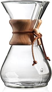 Chemex Pour-Over Glass Coffeemaker - Classic Series - 10-Cup - Exclusive Packaging